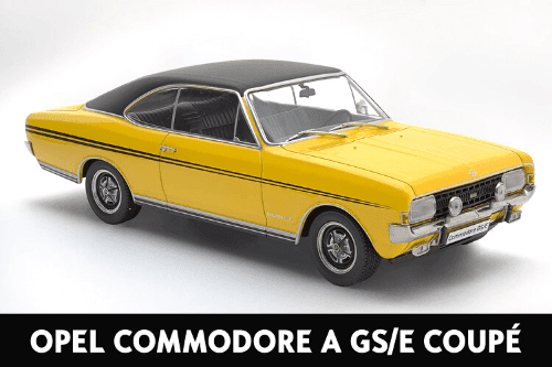 opel sammlung opel commodore a gs/e coupé 1:24