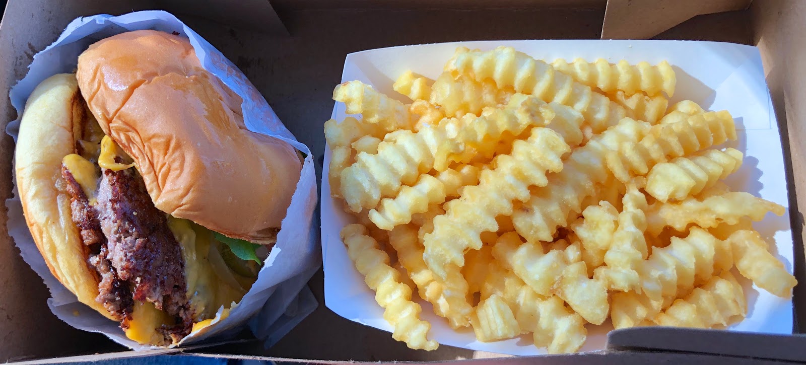 Shake Shack Restaurant Review Cary, NC Blue Skies for Me Please