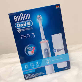 [試用] Oral-B Pro 3充電電動牙刷 - 控壓護齦。敏感牙齒