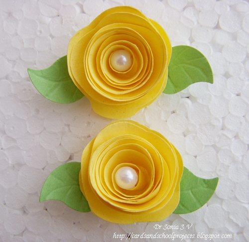 Chart Paper Flowers Step By Step