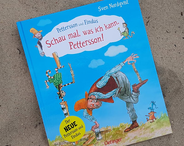 "Schau mal, was ich kann, Pettersson!" Das zauberhafte neue "Pettersson und Findus"-Buch von Sven Nordqvist. Ich stelle Euch auf Küstenkidsunterwegs den neusten Band der beliebten Reihe des schwedischen Kinderbuch-Autors vor und erzähle Euch, was das schöne Bilderbuch in unseren Kindern ausgelöst hat.