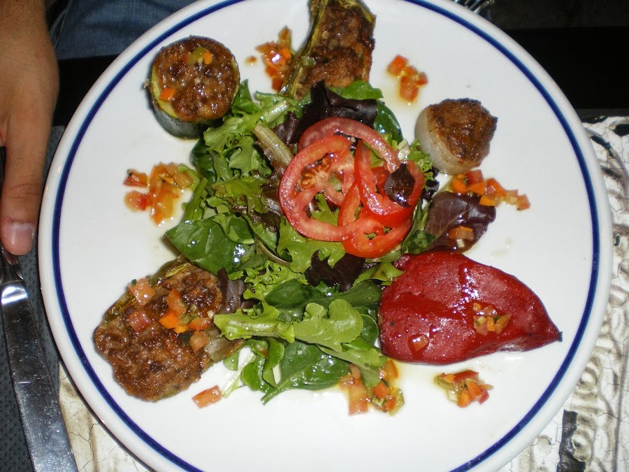 Verduras rellenas, un plato típico de Niza