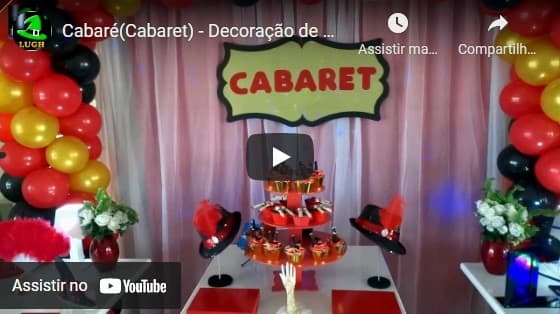 Decoração Cabaret Decoração Cabaret