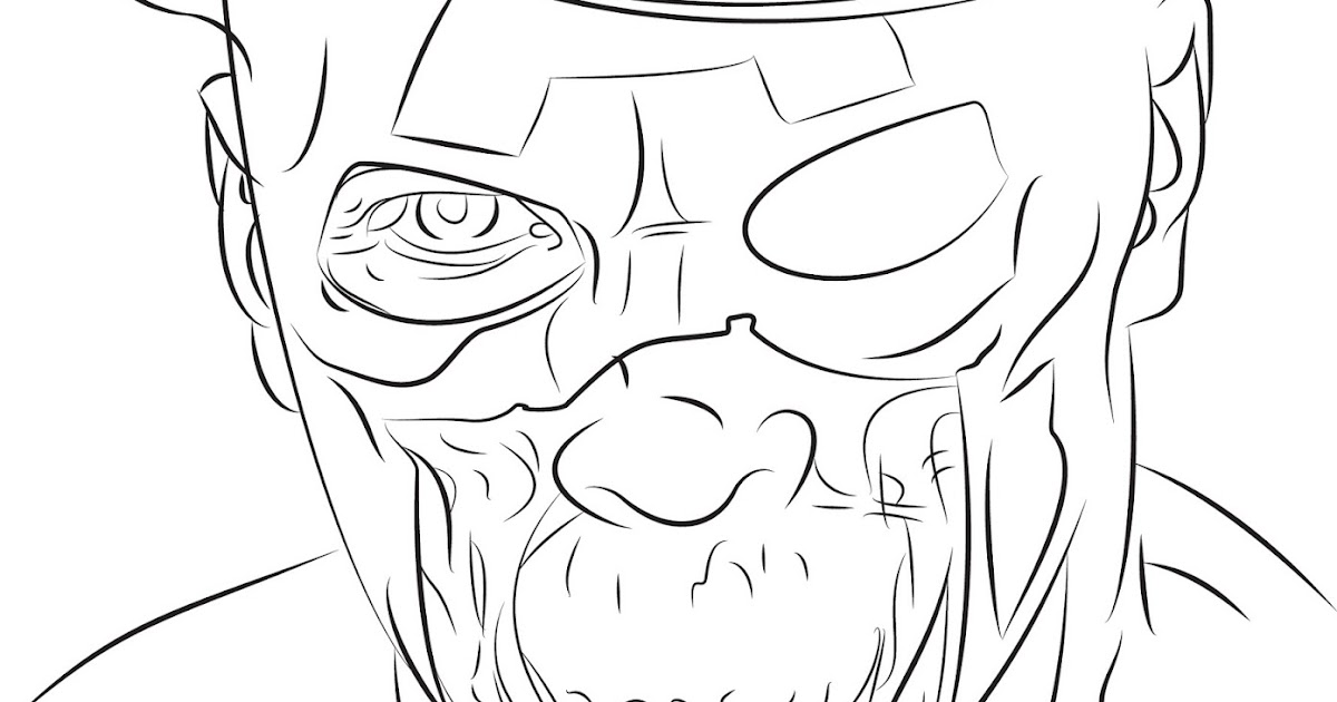 .Hastings Illustrations: Progress Update! Captain America Zombie