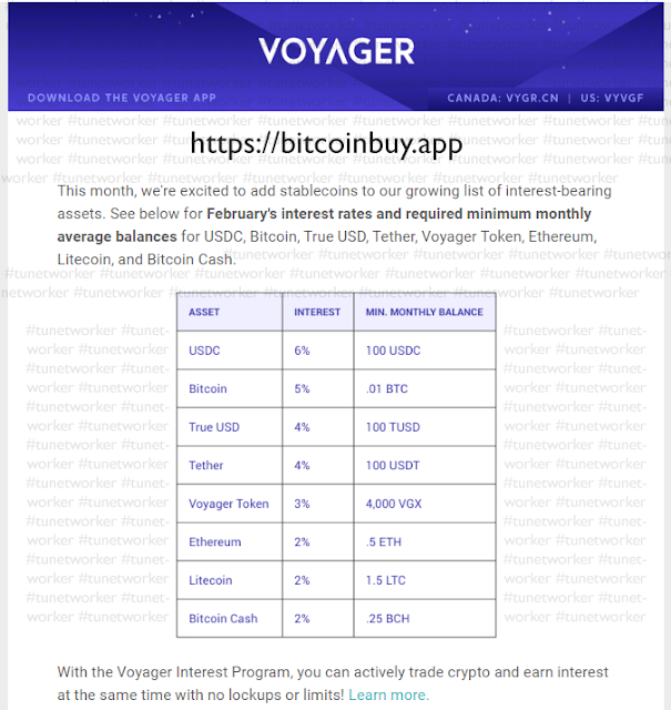 Gana 50 Dólares en Bitcoin con VOYAGER!