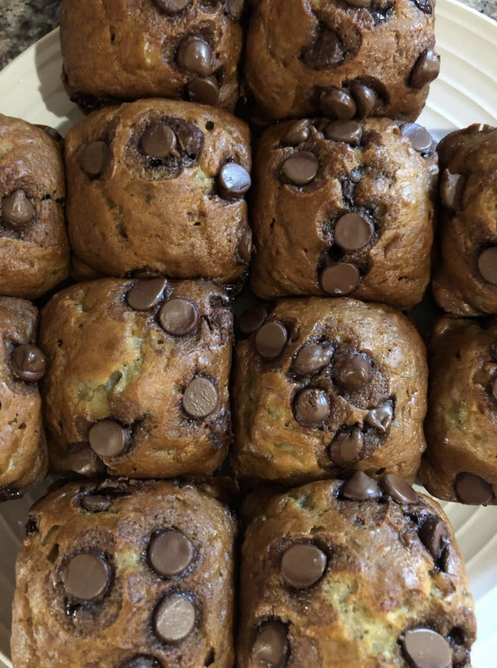 One Bowl Chocolate Chip Banana Bread