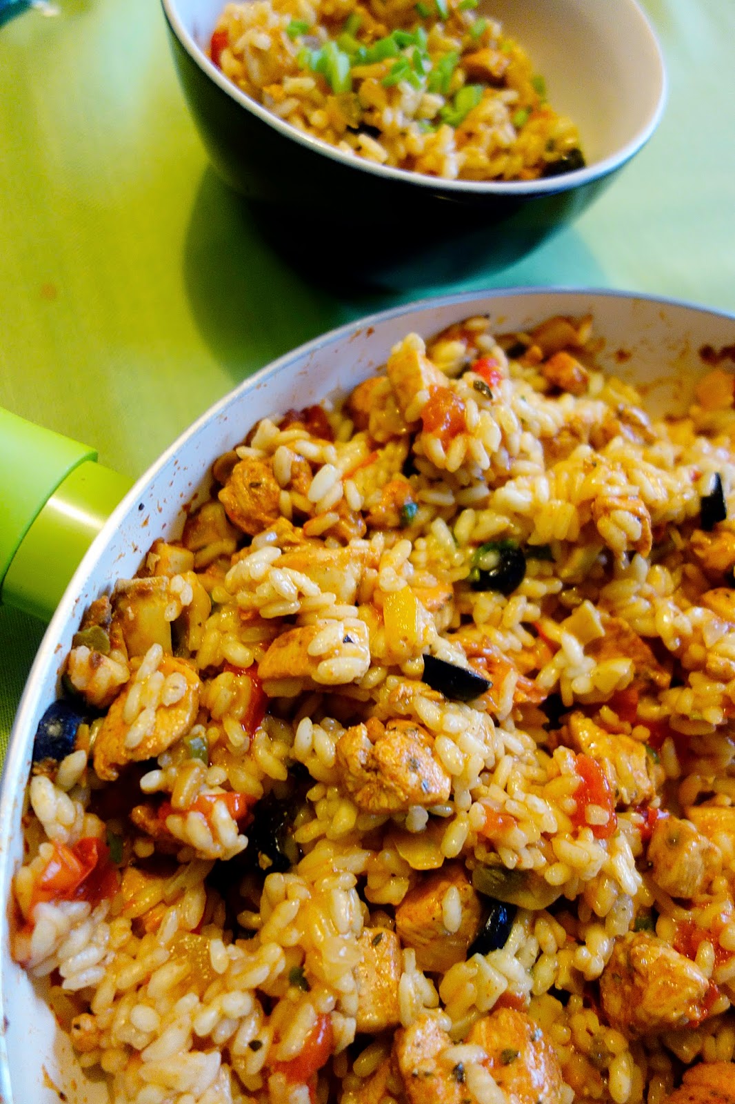 Mania Gotowania Paella z kurczakiem i warzywami