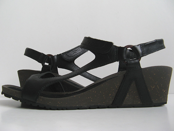 Womens Rocket Dog Diver Webbing Black Wedge Sandals Flip Flops Size 5-10 | eBay