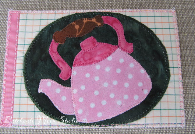 Patchouli Moon Studio~Fabric Postcard for Make a Wish Challenge