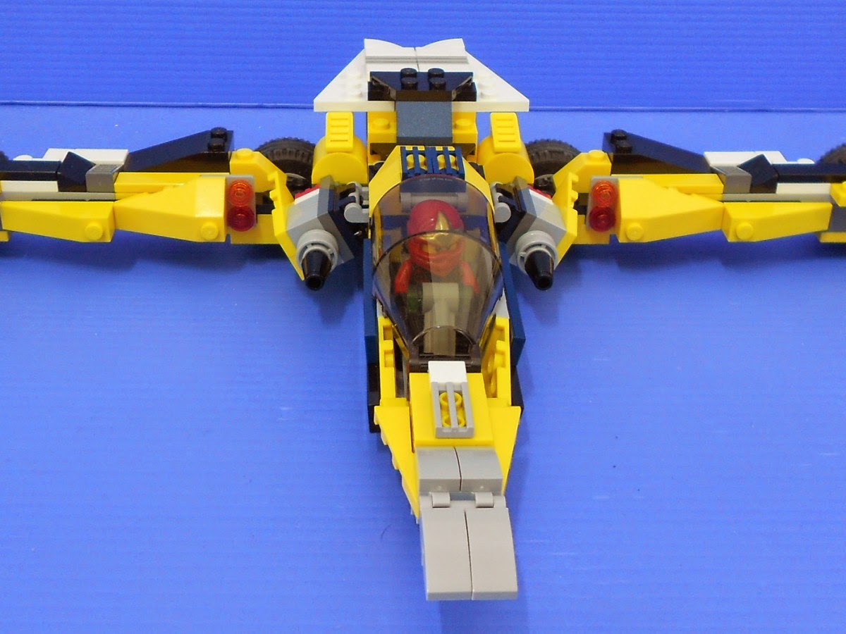 farmaceut eksplicit Meget rart godt Alanyuppie's LEGO Transformers: LEGO 31023 Alternate Mode: Skyracer with  instructions