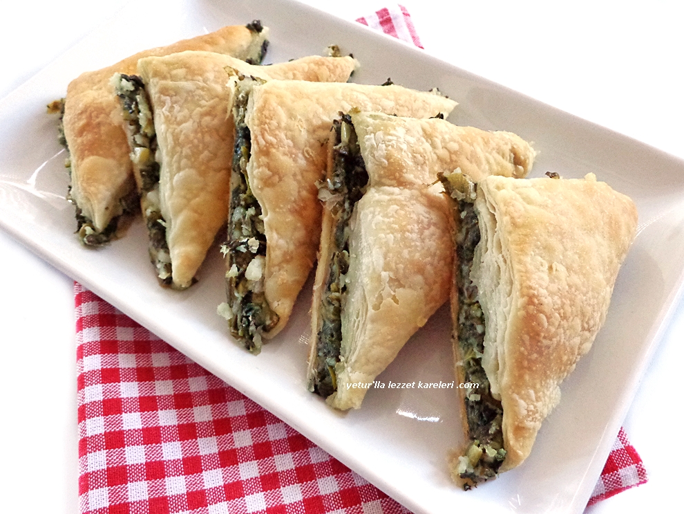 yetur�la lezzet arnavut böreği ıspanaklı