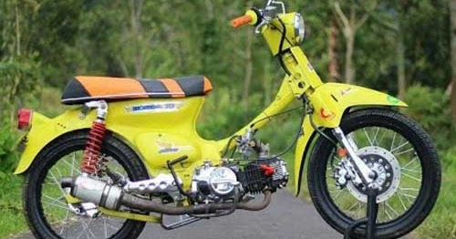 6 Modifikasi Honda C70 / Pitung Terkeren Terbaru 2019 - Cangkir Otomotif