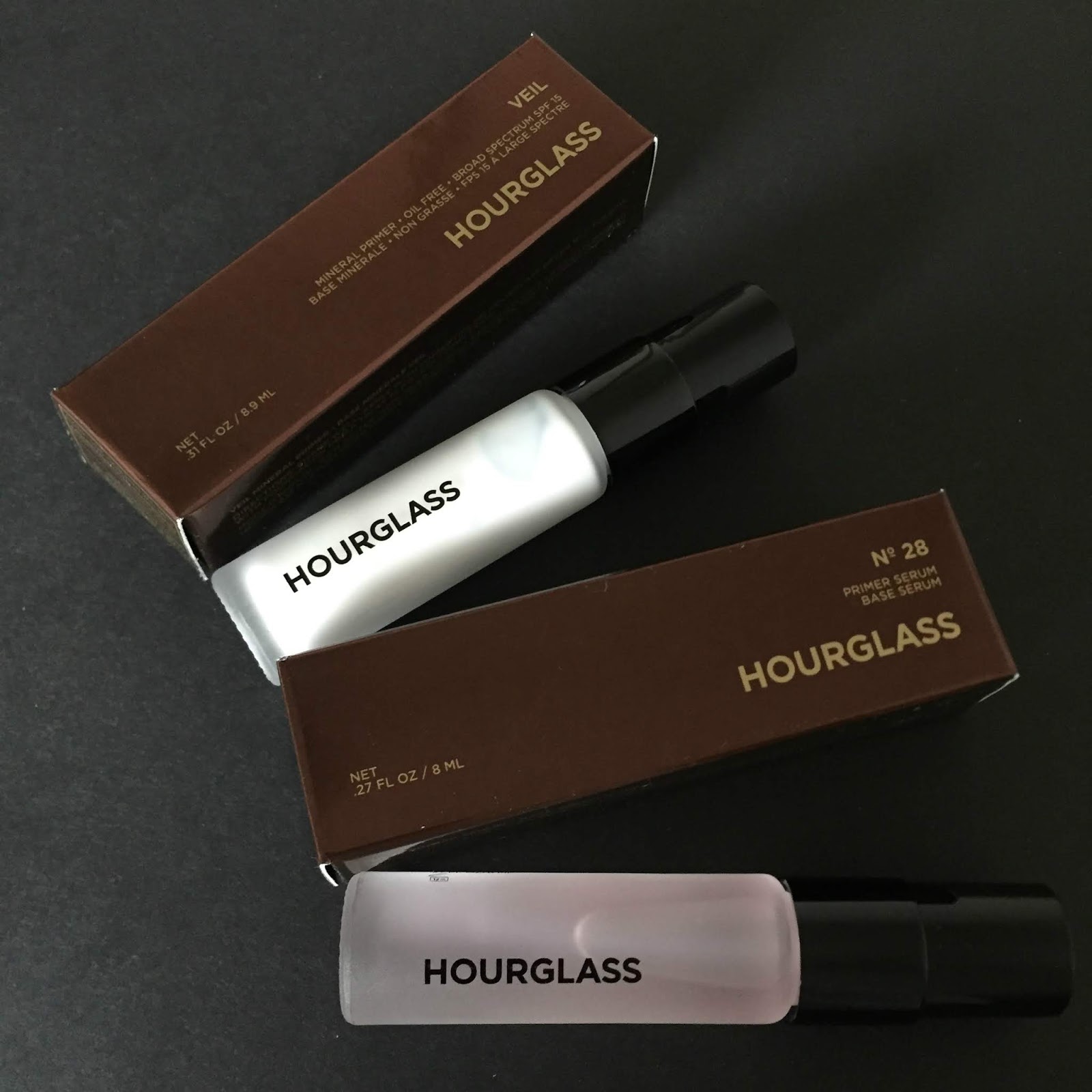 Hourglass Veil Mineral Primer and No 28 Primer Serum Review A Very