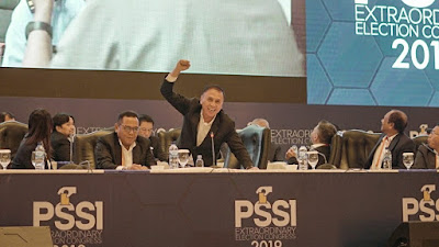 Iriawan "Bule" Terpilih Ketua Umum di KLB PSSI 2019, Berikut Susunan Komite nya