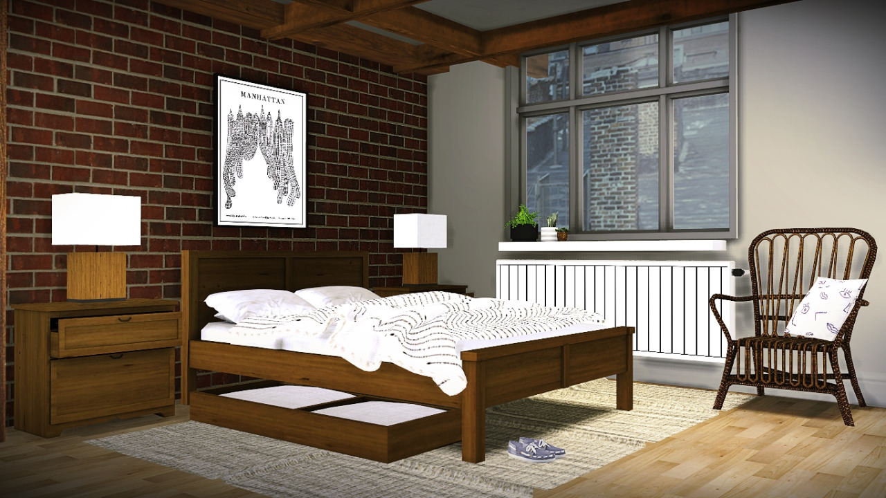 Sims 4 Ccs The Best Brittany Bedroom Set By Mxims