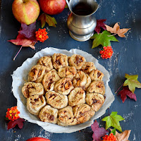  Rolinhos de maçã e canela sem glúten