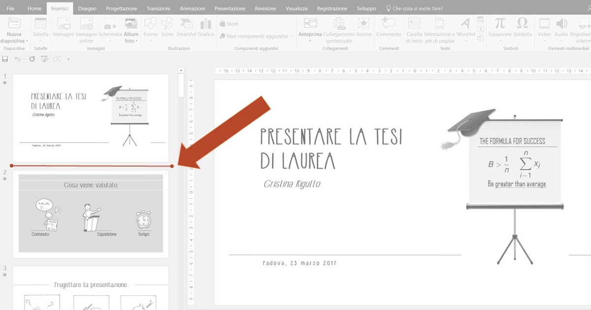 Assemblare velocemente le slide di presentazioni diverse