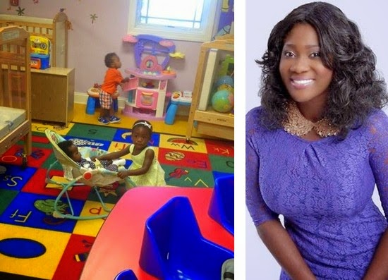 mercy johnson daughter school