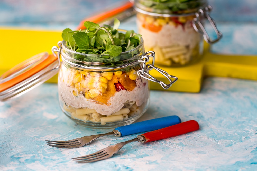 Kids’ Layered Lunch Pots: Back to School with Watercress