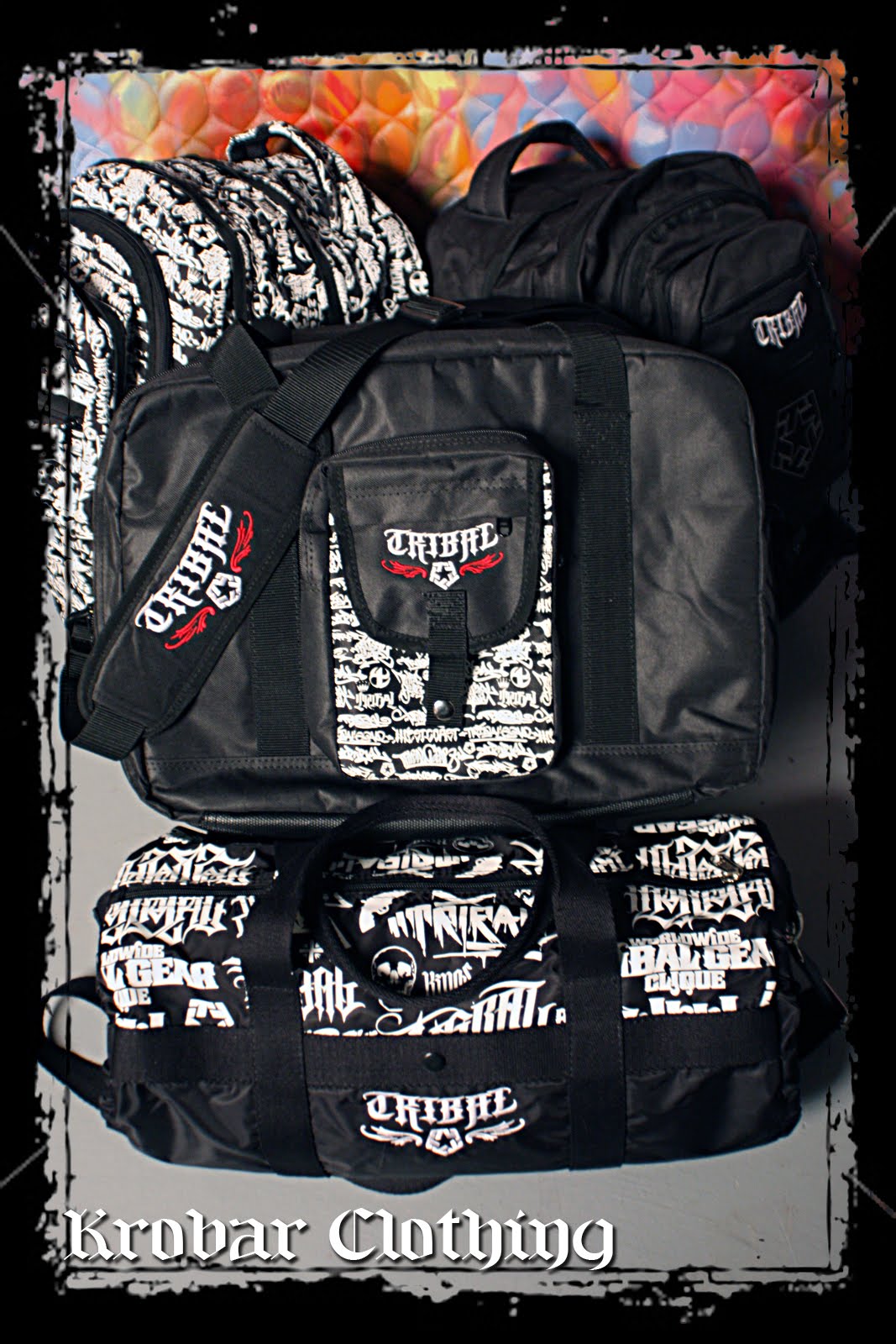 Krobar Clothing: Brand New Tribal Bags & Backpacks!