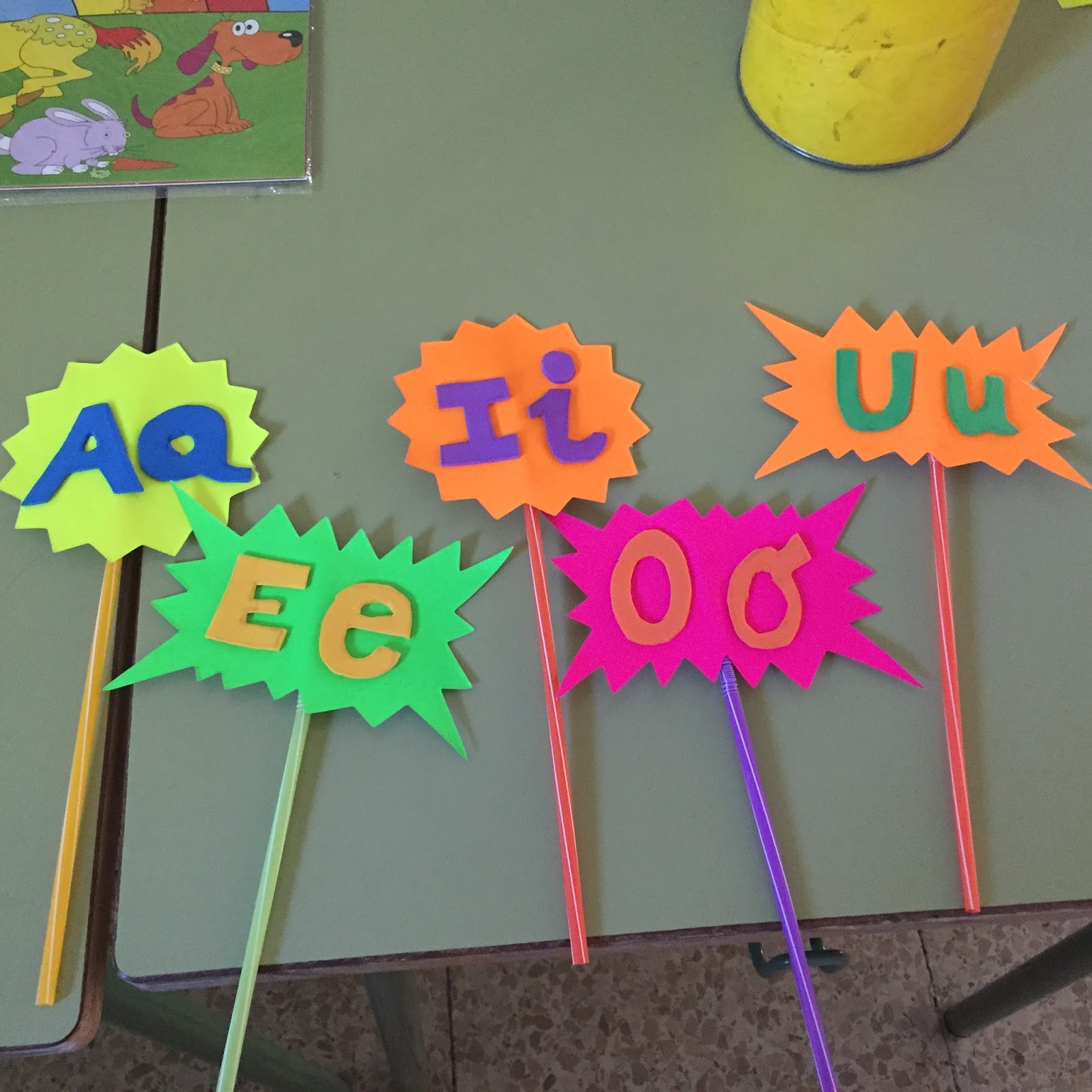 Aquí aprendemos tod@s: Números hasta el 10 y las vocales