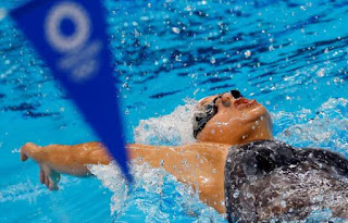 Krystal Lara llega 27 en nado de espalda y finaliza su participación en Tokio
