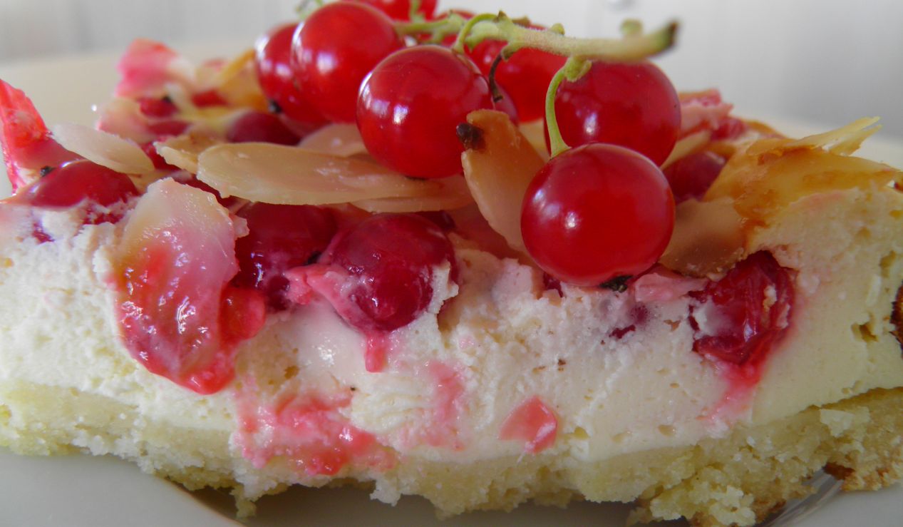 LisaCuisine: Johannisbeer-Kuchen mit Quark und Boden LisaCuisine: Johannisbeer-Kuchen mit Quark und Boden