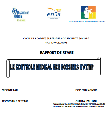exemple rapport stage medecine pdf