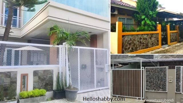 7 Ide Pagar Batu Alam Keren untuk Rumah Masa Kini ~ HelloShabby.com