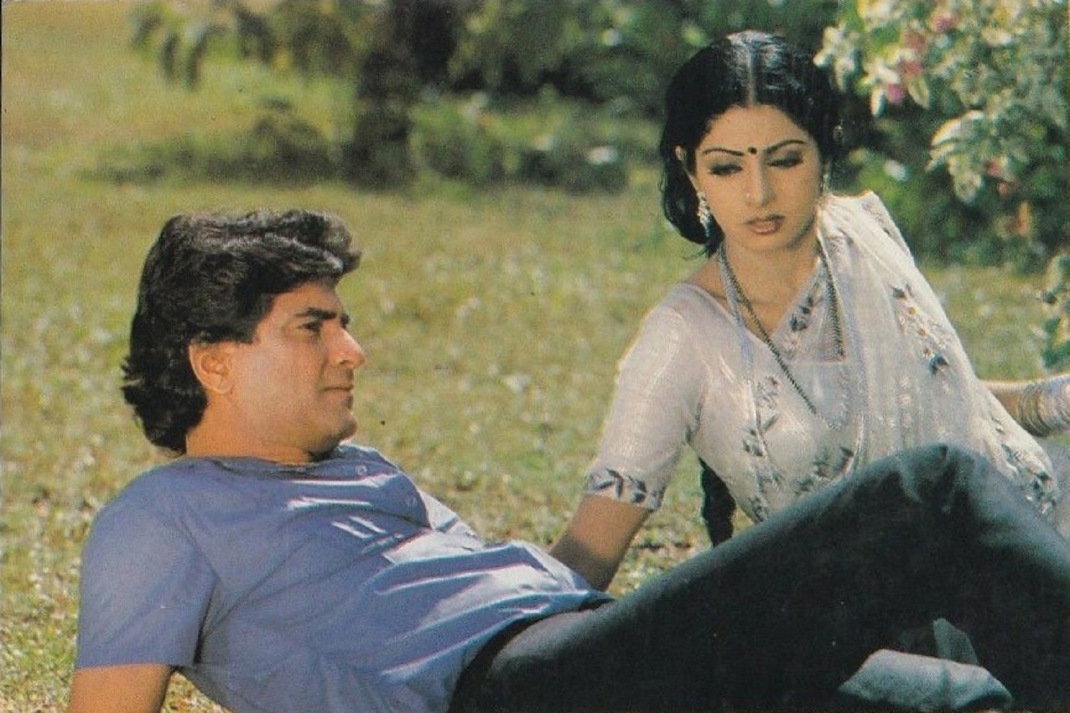 Sridevi: Sridevi and Jeetendra get wet in Akalmand (1984): Bollywood's ...