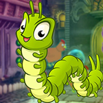 Games4King -  G4K Joyous Caterpillar Escape Game