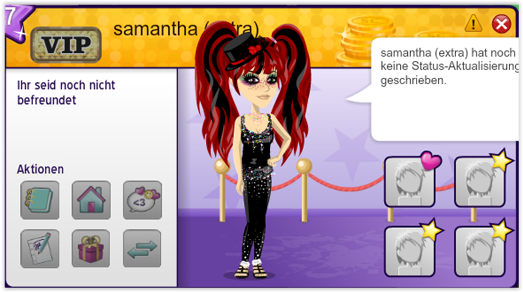 Samantha VIP. Недействительный игра Саманта. Включи игра пикси монета