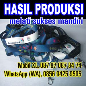 tali id card festival jaksa fair lanyard jakarta kebon sirih jalan