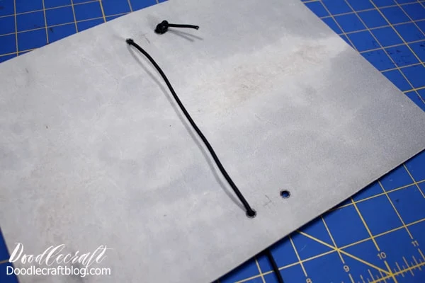 How to make a refillable leather journal with Cricut metallic leather