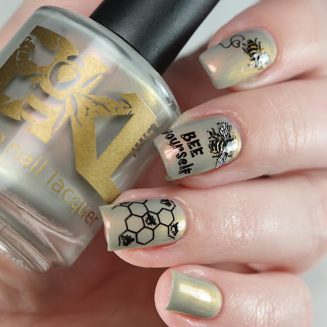 Bee's Knees Lacquer - Hide Your Hive