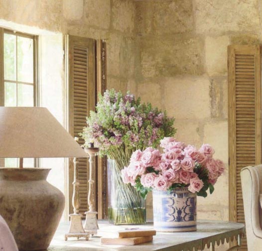 Design by Pamela Pierce for Ruth Gay, owner of Chateau Domingue, as seen on linenandlavender