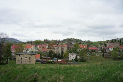 Boguszów-Gorce, widok z ulicy Górnej