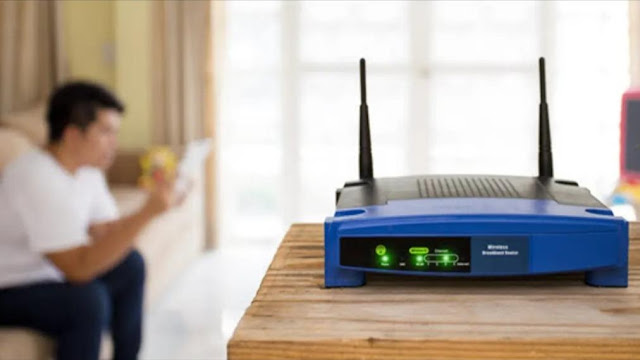 Router at the right spot Router at the right spot