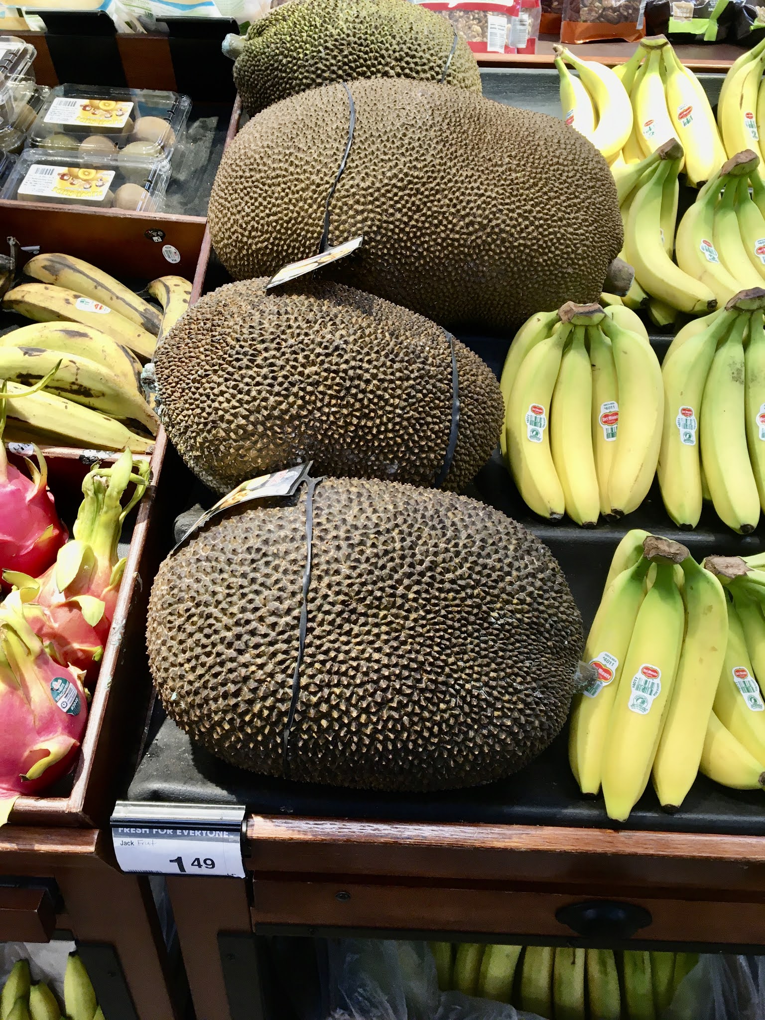 MARIETTE'S BACK TO BASICS Jackfruit at local supermarket but no YOUNG