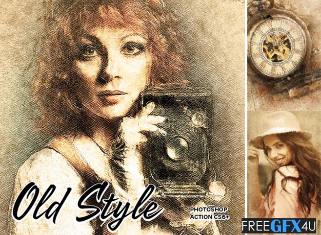 Old Style For Photoshop CS6+