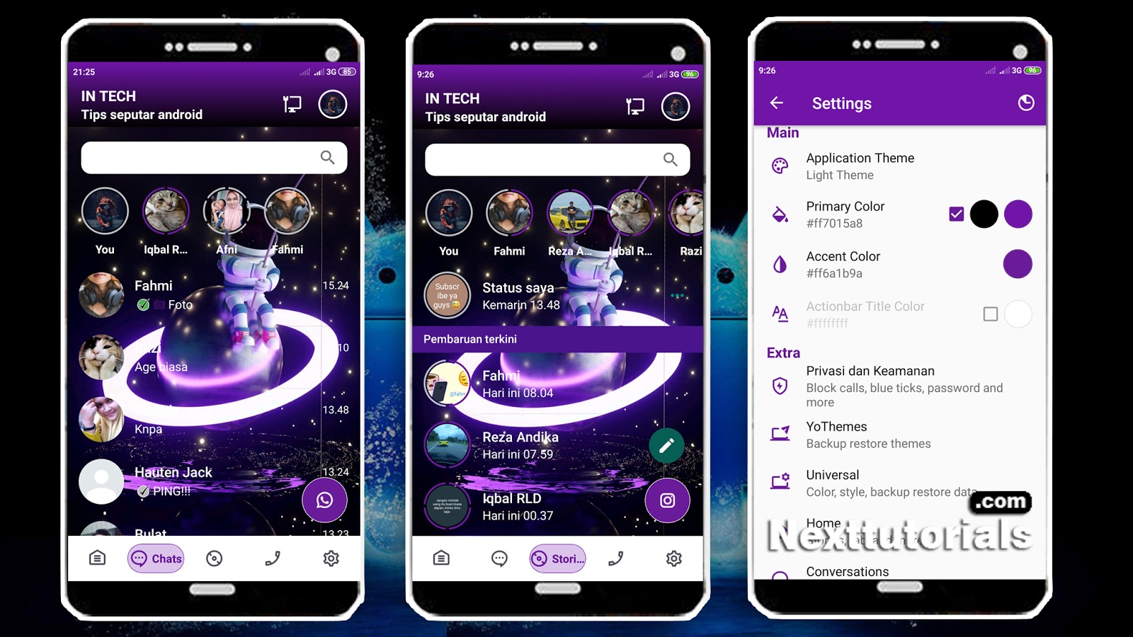 Download Tema DELTA YOWhatsApp v2.2.0 Keren Banget Terbaru 2020 - Next