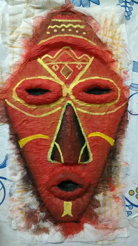 Kiruba Arts DIY African mask