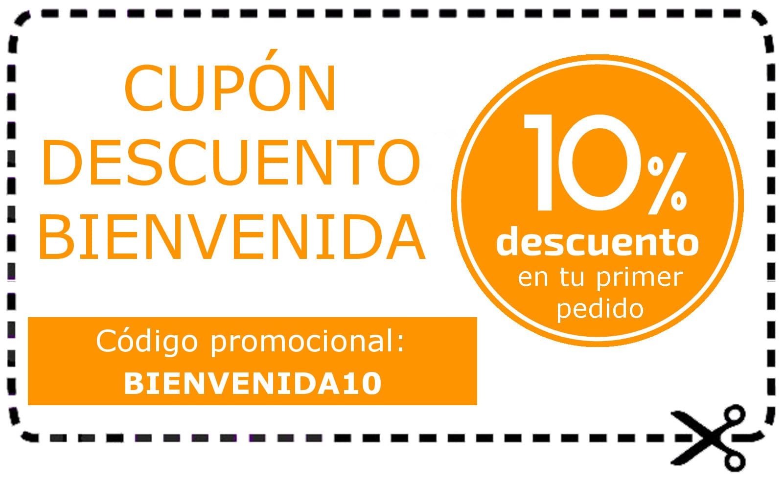 Cupones de Bienvenida Cupones de Bienvenida