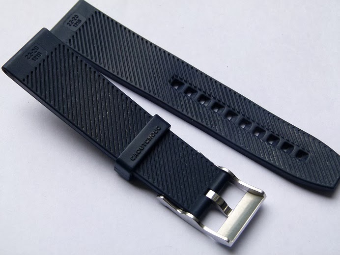 Rubber straps. Breitling 20-20 Rubber Strap. Tropic Strap with Breitling Buckle.