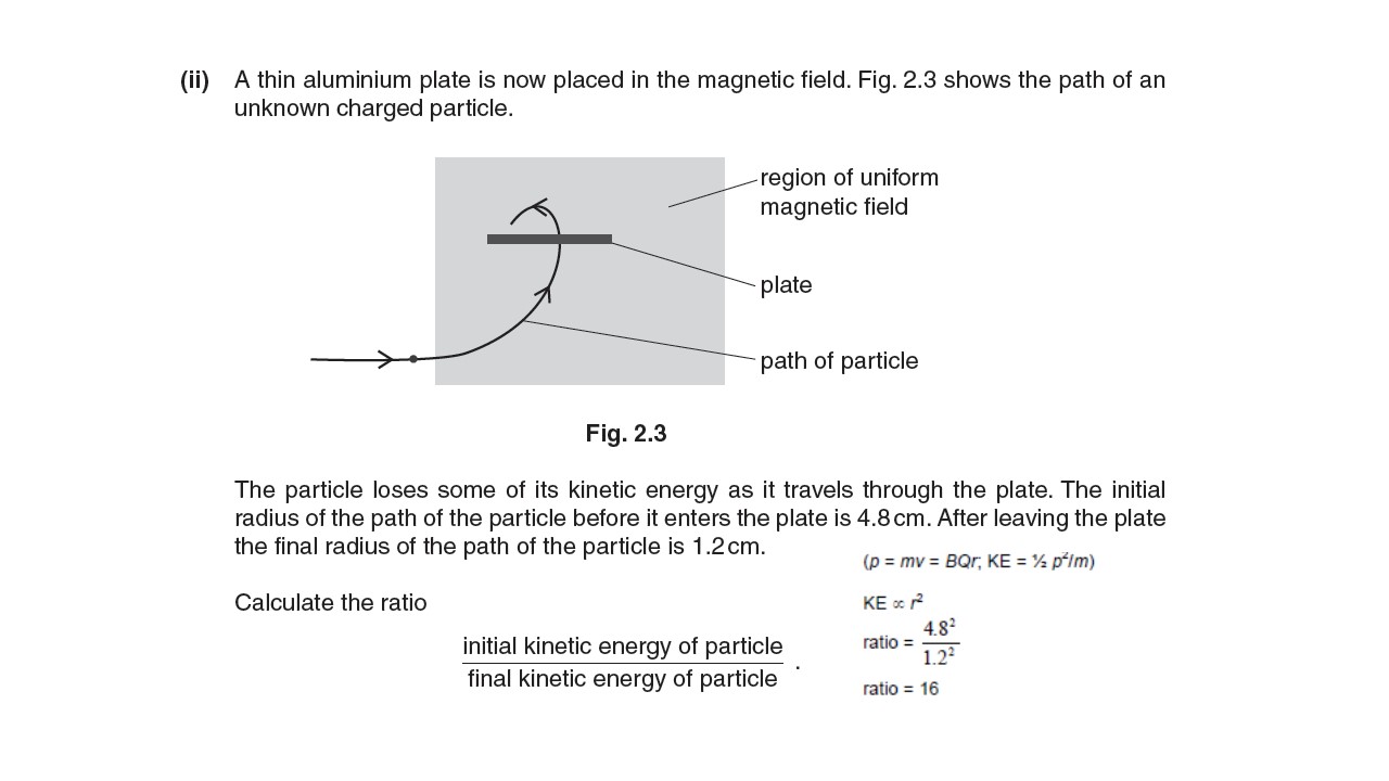 A Level Homework and Answers: May 2017