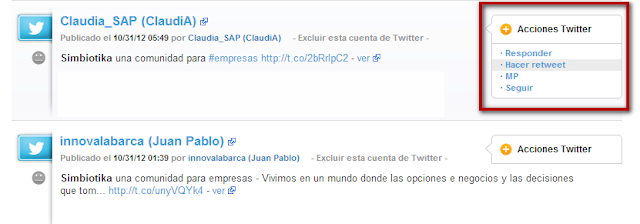 reputación online monitorización herramientas analisis twitter