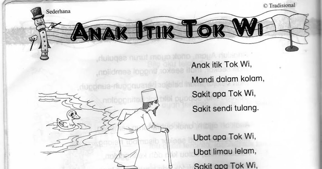 Cikgu Dila Cik Solfa: lagu anak itik tok wi