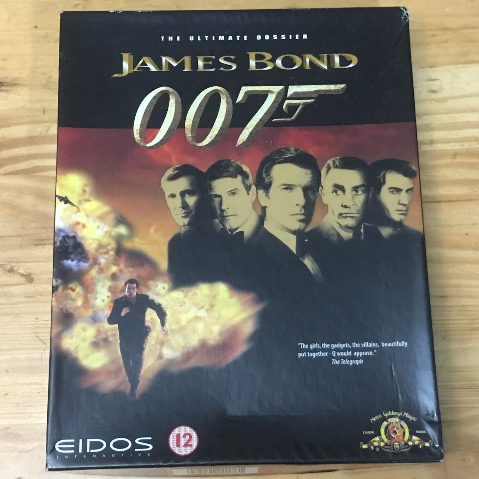 Retro Computing Grotto: The Ultimate Dossier James Bond 007 PC Windows ...