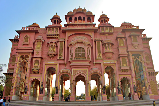 the stunning facade of Patrika Gate