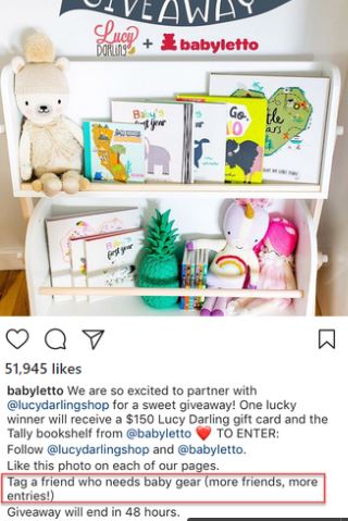 instagram account growth giveaways